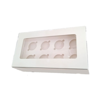 Packzypk Mini Cupcake Box For 8 Cake