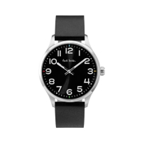 Paul Smith Tempo Leather Men's Watch Black (P10061)