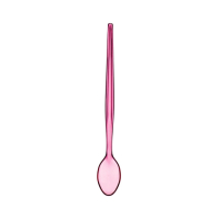 Premier Home Plastic Sundae Spoon Pink Pack Of 6 (1206273)