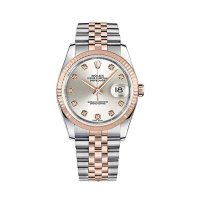Rolex Datejust 36 Men's Watch Rose Gold (116231-SLVDJ)