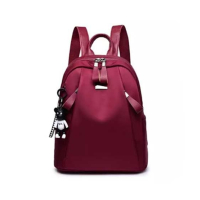 Saad Collection Luxury Drawstring College Bag For Women Mehroon