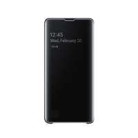 Samsung Clear View Black Case For Galaxy S10+