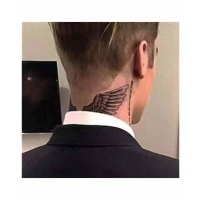 Scenic Accessories Temporary Angel Wing - Neck Tattoo