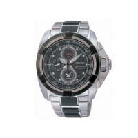 Seiko Arctura Alarm Chronograph Men's Watch Silver (SNAC17P1) 