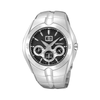 Seiko Kinetic Arctura Stainless Steel Men's Watch Silver (SNP011P2)