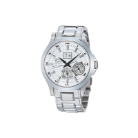 Seiko Premier Kinetic Perpetual Men's Watch Silver (SNP001P1)