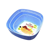 Shopya Lavenna Collection Knit Fruit Basket Blue Pack Of 3