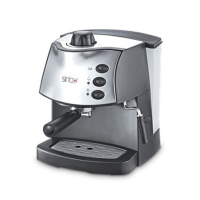 Sinbo Espresso Silver And Black (SCM-2937)