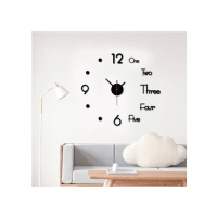 Singaar Collection 3D Acrylic Wall Clock (0041)
