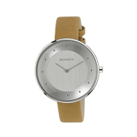 Skagen Gitte Leather Women's Watch Light Brown (SKW2326)