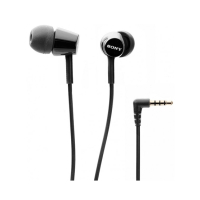 Sony In-Ear Headphones Black (MDR-EX150LP)