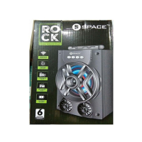 Space Rock Portable Speaker Black (RK-845)