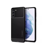 Spigen Rugged Armor Case For Galaxy S21 Plus - Matte Black