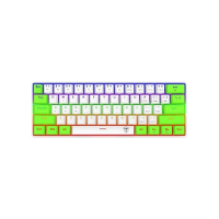 T-Dagger Arena Mechanical Gaming Keyboard - White & Green (TGK321)