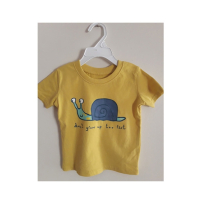Treasure World George T-Shirt For Boys Yellow