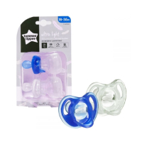 Tommee Tippee Ultra Light Silicone Soother Pack Of 2 (TT 433455)