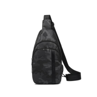 Poso Casual Chest Bag For Men Army Green (PS-326)