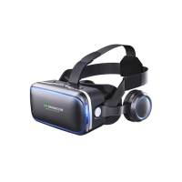 VR Shinecon Virtual Reality Headset Glasses With Earphones