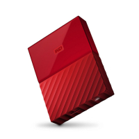 WD My Passport 4TB Portable External Hard Drive Red (WDBYFT0040BRD)