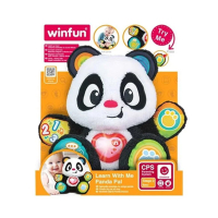 Winfun Panda Pal Stuffed Figure Toy For Kids (0797)