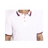 Wings Polo T-Shirt For Men White