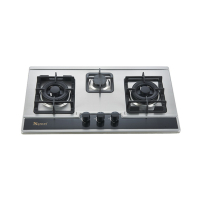 Xpert Steel Gas Hob (XST-3-H1)