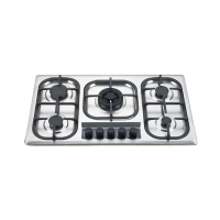 Xpert Steel Gas Hob (XST-5-SB)
