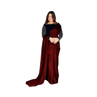 Zamzam Silk Saree For Women-Mehroon