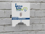 iShopping - Limelite Care Wall Mount Manual Sanitizer Dispenser With Cover Box
