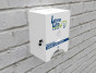 iShopping - Limelite Care Wall Mount Manual Sanitizer Dispenser With Cover Box