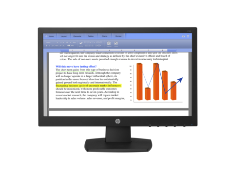 iShopping - HP 18.5" HD LED Monitor (V194)