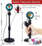 iShopping - Godzilla 4 in1 Colors Sunset Light Projection Lamp