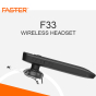 iShopping - Faster F33 Extreme Sound Wireless Bluetooth Headset