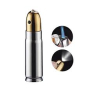 iShopping - Shop Zone Bullet Shape Refillable Cigarette Lighter Silver