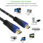 iShopping - Ferozi Traders HDMI Round Cable 25M - Blue