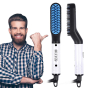 iShopping - Ferozi Traders Electric Hair & Beard Straightener Comb For Men 