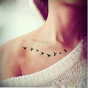 iShopping - G-Mart Fly Birds Temporary Tattoo Sticker 