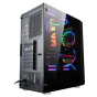 iShopping - 1st Player B7-A ATX Gaming Case Black With CC Combo ARGB Kit