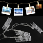 iShopping - Muzamil Store Led String Light 20 Clips Photo Card Wall Clip