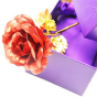 iShopping - Kharedloustad 24K Gold Foil Plated Rose with Love Stand
