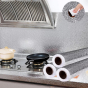 iShopping - Sasti Market Aluminum Kitchen Foil Oil-Proof Sticker