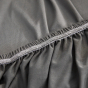 iShopping - Rainbow Linen Jersey Sofa Cover 2 Seater Light Gray