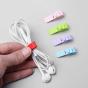 iShopping - Ferozi Traders Silicone Earphone Wire Holder Clips Pack Of 4