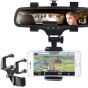 iShopping - Ferozi Traders Car Rearview Mirror Mobile Phone Holder
