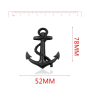 iShopping - G-Mart 3D Anchor Car Decoration Sticker - Black