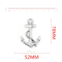 iShopping - G-Mart 3D Anchor Car Decoration Sticker - Silver