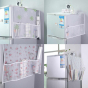 iShopping - G-Mart Printed 6 Pocket Refrigerator Dust Cover Storage Bag
