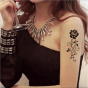 iShopping - M-Mart Black Roses Temporary Flash Tattoo Sticker