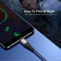 iShopping - UGREEN Magnetic 3A Type-Micro Fast Charging Cable 1M Black