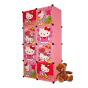 iShopping - Israr Mall Eight Cubic Hello Kitty Kids Wardrobe - Pink